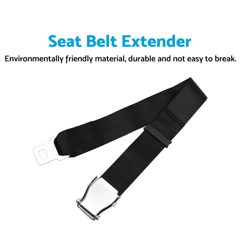 Universal Aircraft Airplane Buckle Safe Seat Belt Strap Seatbelt