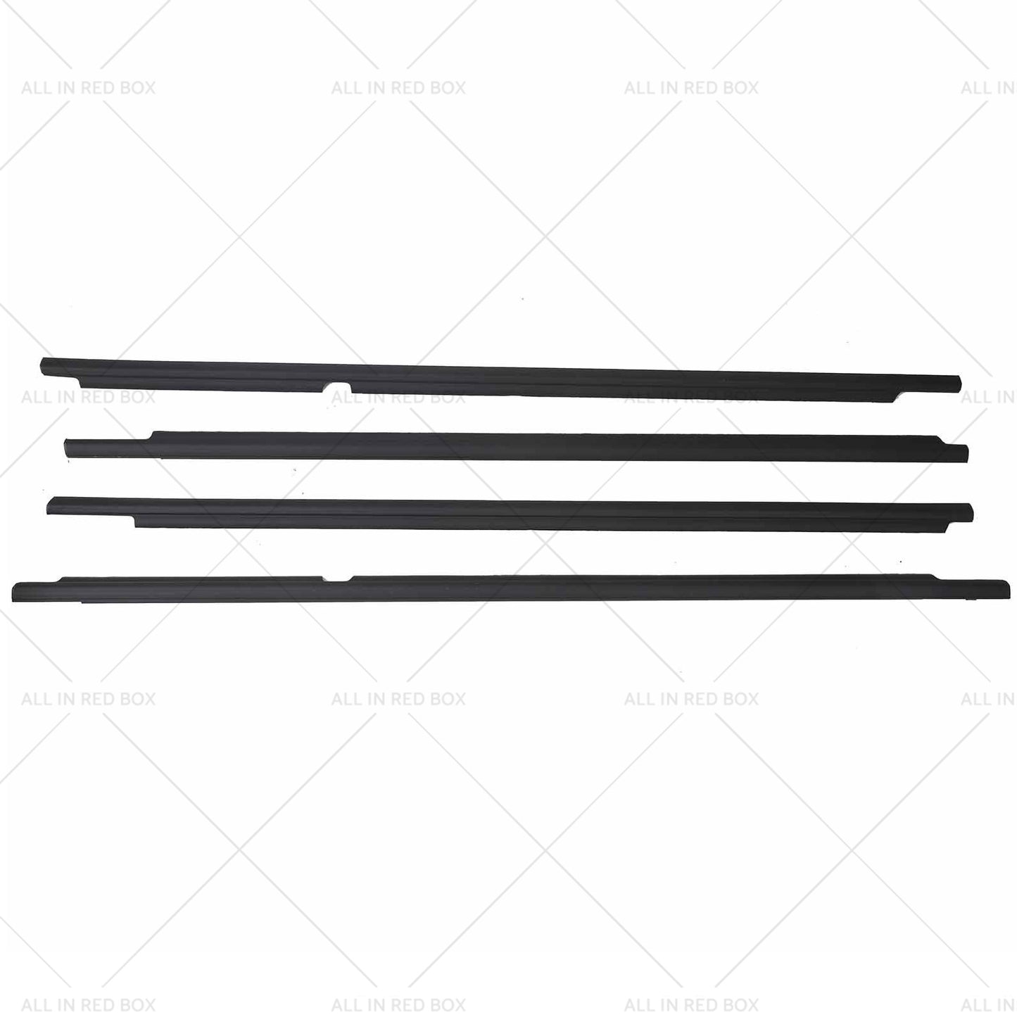 Black Weatherstrips Suitable For Toyota LandCruiser 100 105 Series Side Door 4pc