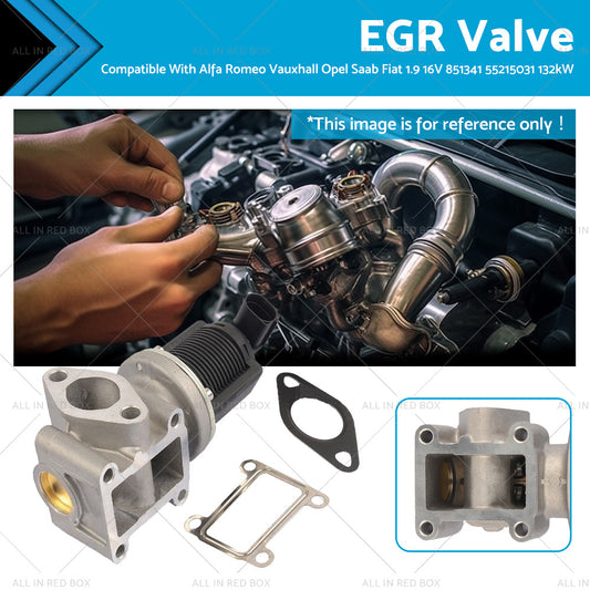 EGR Valve Suitable For Alfa Romeo Vauxhall Opel Saab Fiat 1.9 16V 55215031 132kW