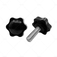 Pair 6mm Plum Blossom Carefree Awning Brace Locking Knob Suitable For Caravan RV