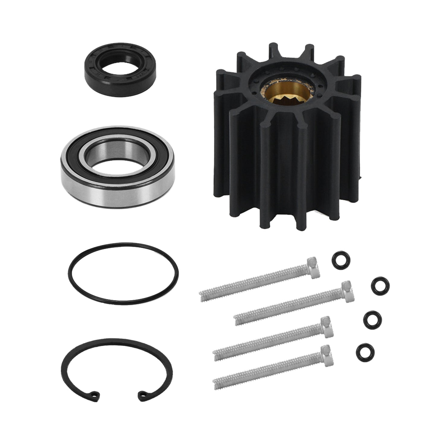 Impeller Seal Water Pump Rebuild Kit Suitable for Many Volvo Penta 3.0 4.3 5.0