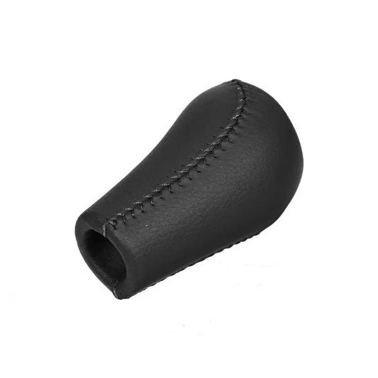 Black Leather Manual Gear Knob Set Suitable For Toyota 4Runner Hilux Land Cruiser Prado