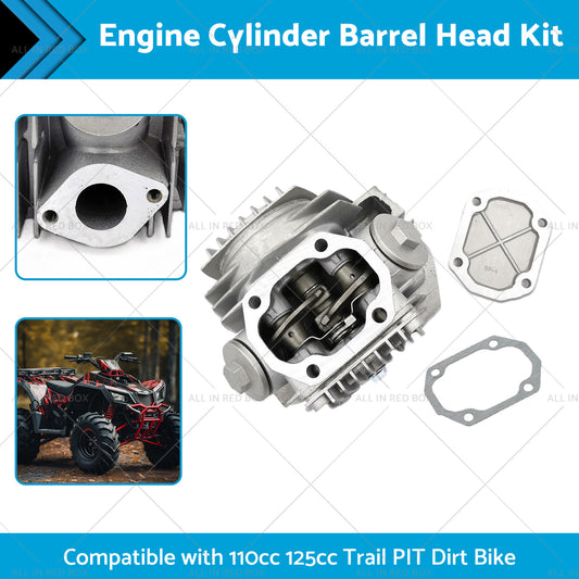 Engine Cylinder Barrel Head Suitable for 110cc 125cc Trail PIT Bike Quad Dirt