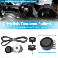 Drive Belt Tensioner Pulley Kit Suitable for Great Wall V200 X200 2. 0L Diesel