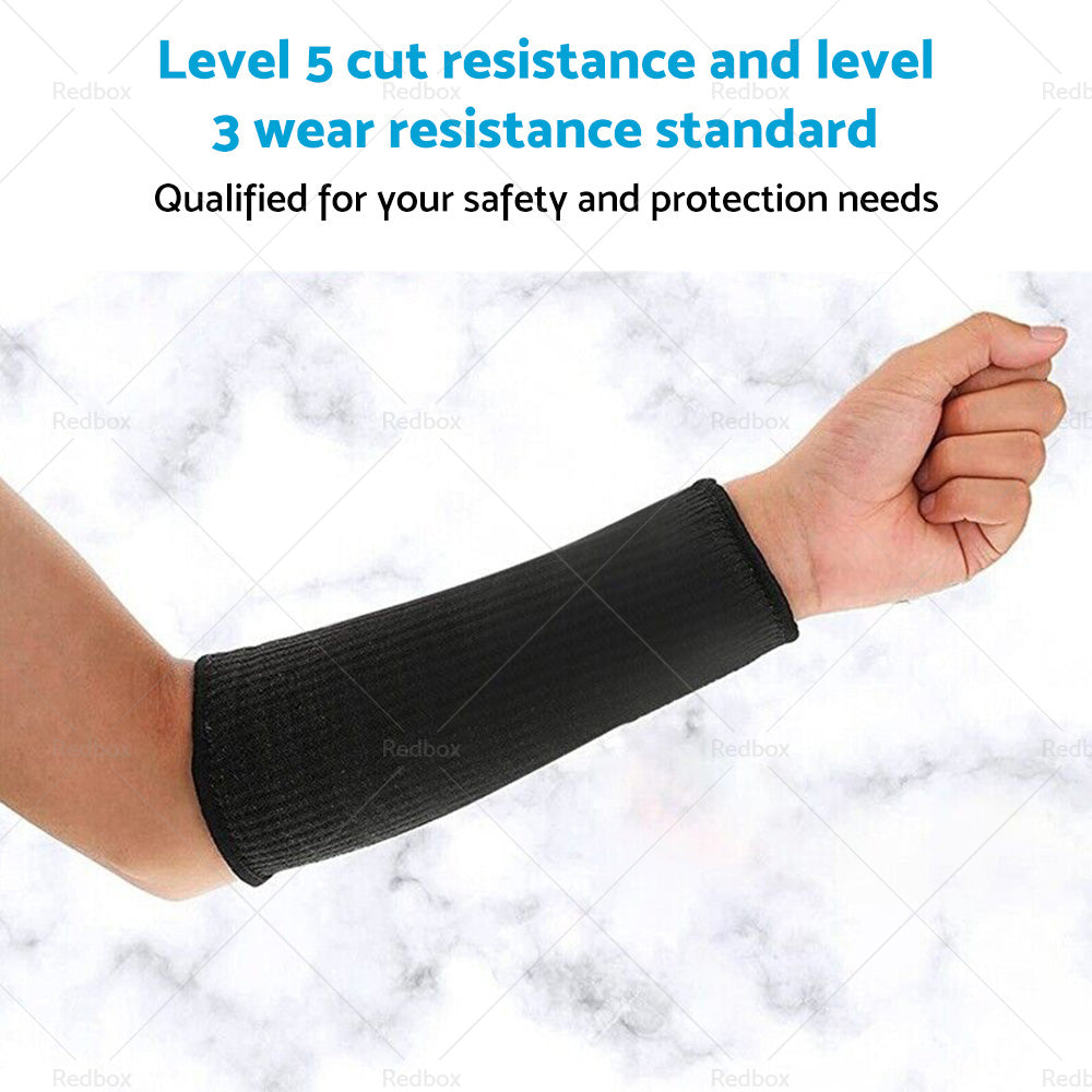 4 Pair Cut Resistant Sleeves Arm Protection Sleeves Forearm Protectors 4 Colors