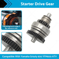 Starter Drive Gear Suitable For YAMAHA GRIZZLY 600 YFM600 1998-2001 ATV