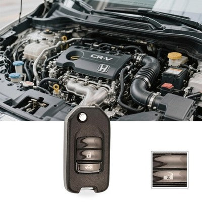 Universal 3 Button Remote Key Suitable for Honda Accord Civic CR-V Sku2126