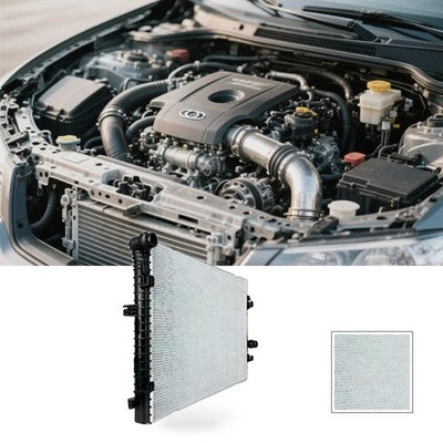 {{ Radiator Suitable for Skoda Karoq NU7 2.0L Turbo Diesel 2017-On }} - Buy Car Parts Online at {{ Kaka Auto Parts }}.