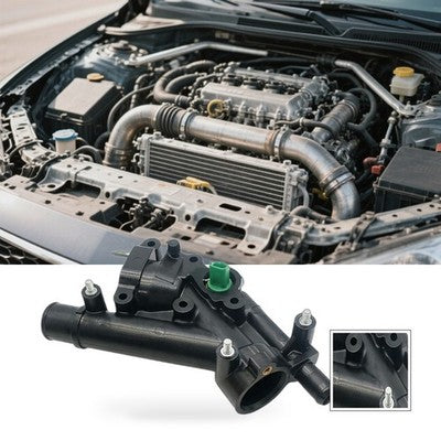 Thermostat Housing Assembly Suitable for Peugeot 307 308 406 407 Citroen C4 C5