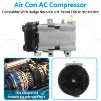 {{ Air Con AC Compressor Suitable for Dodge Nitro KA 3.7L Petrol EKG 01/07-12/2011 }} - Buy Car Parts Online at {{ Kaka Auto Parts }}.