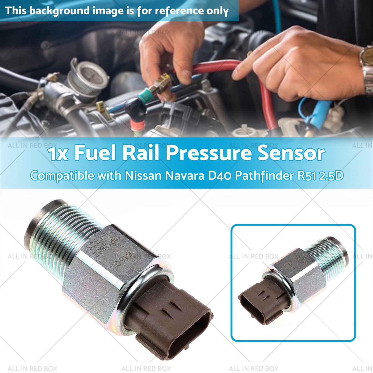 {{ Fuel Rail Pressure Sensor Suitable for Nissan Navara D40 Pathfinder R51 2. 5D }} - Buy Car Parts Online at {{ Kaka Auto Parts }}.