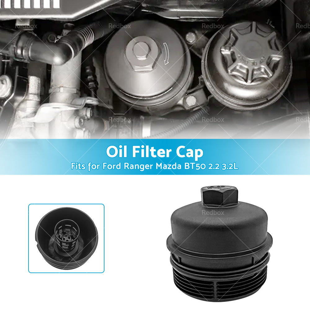 Oil Filter Cartridge Housing Cap Cover for Ford Ranger PX Mazda BT50 2. 2L 3. 2L