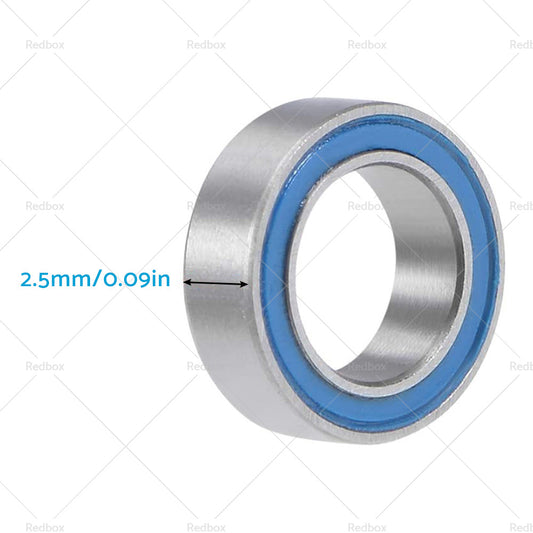 1/10x 5x8x2. 5mm Bearings PTFE Rubber Seals RC 2728 4606 5114 1213 B020 MR85-2RS
