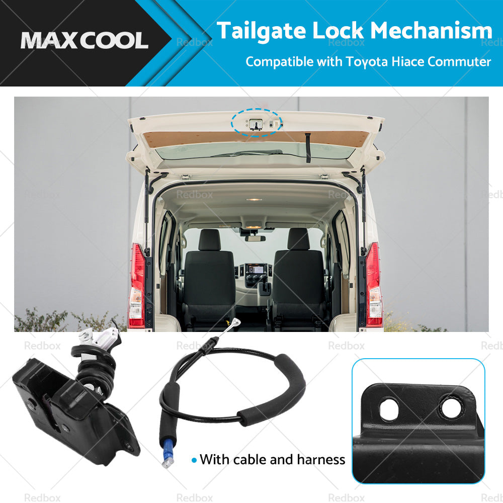 {{ Rear Tail Gate Lock Mechanism Tailgate Suitable For Toyota Hiace Commuter 05-19 }} - Buy Car Parts Online at {{ Kaka Auto Parts }}.
