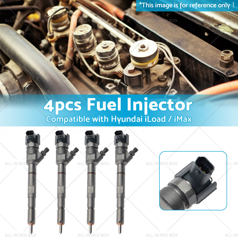 4PCS Fuel Injector Suitable for Hyundai iLoad   iMax 0445110275 33800-4A500