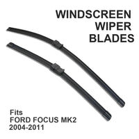 Pair Front Windscreen Wiper Blades 26 inch   17 inch  Fits For Ford Focus MK2 2004-2011