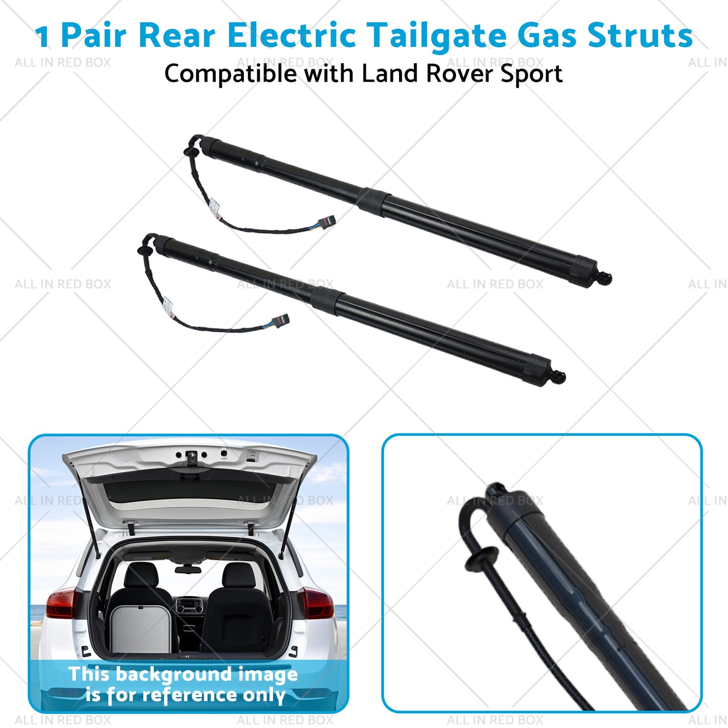 1 Pair Rear Electric Tailgate Gas Struts LR051443 Suitable for Land Rover Sport