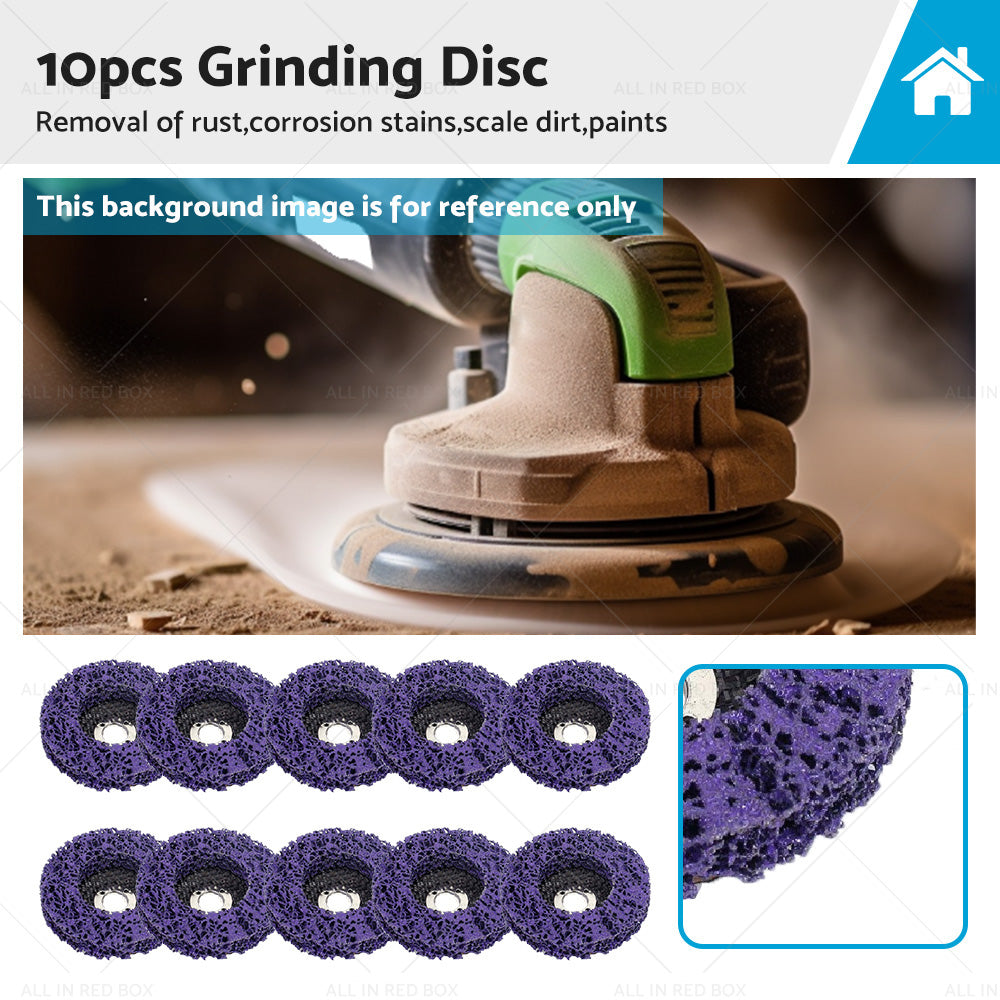 {{ Poly Strip Disc 10PCS Paint Eater Disc 4'' Stripping Wheel Grinder Abrasive Disc }} - Buy Car Parts Online at {{ Kaka Auto Parts }}.