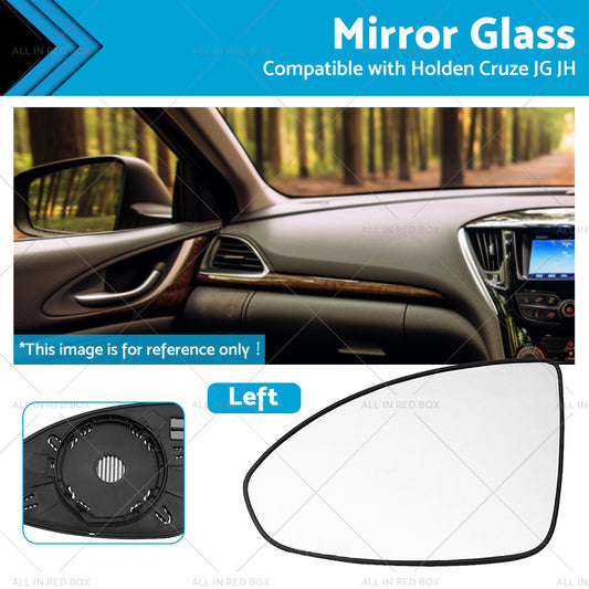 Left Side Mirror Glass With Base Suitable for Holden Cruze JG JH 2009-2016