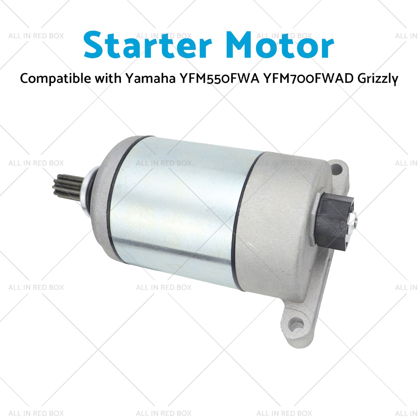 Starter Motor Suitable Yamaha YFM550FWA Grizzly 550 09-15 YFM700 EPS-Hunter