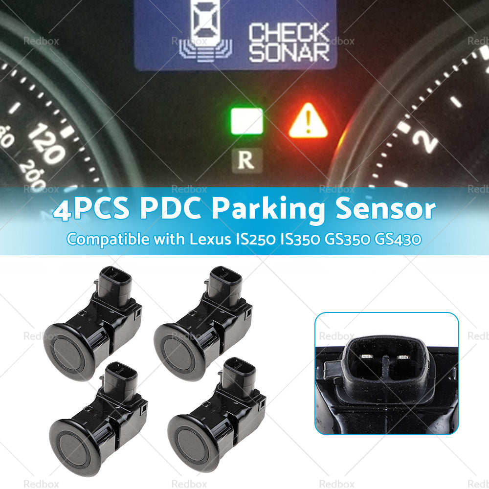 Suitable For Lexus IS250 IS350 GS350 GS430 4X PDC Parking Sensors 89341-30010-C0