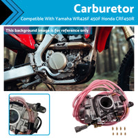 Carburetor Suitable For Yamaha WR400F 426F 450F YZ400F Honda CRF450R CRF450X