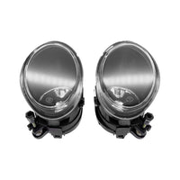 Pair Replacement Clear Fog Lights Lamps Suitable for 2001-2006 BMW E46 3-Series