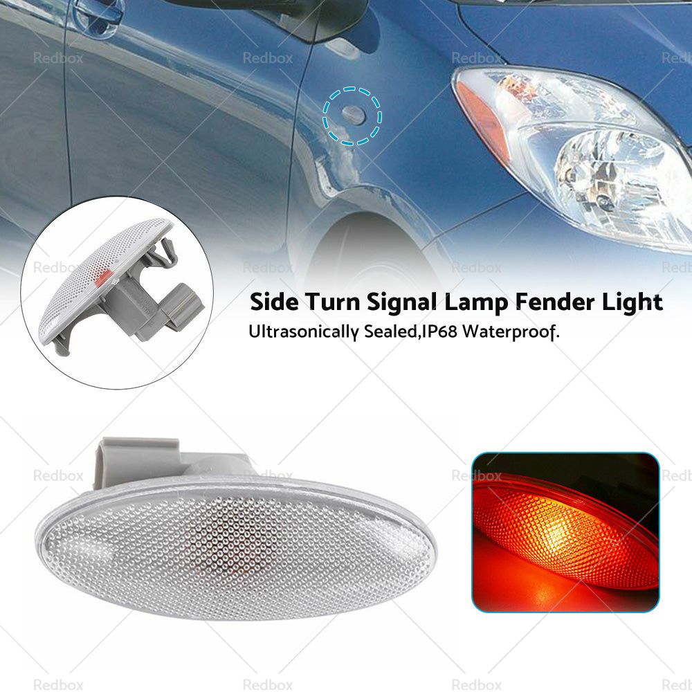 1 Unit of Guard Flasher Indicator Light Lamp Suitable For Toyota RAV4 30 Series