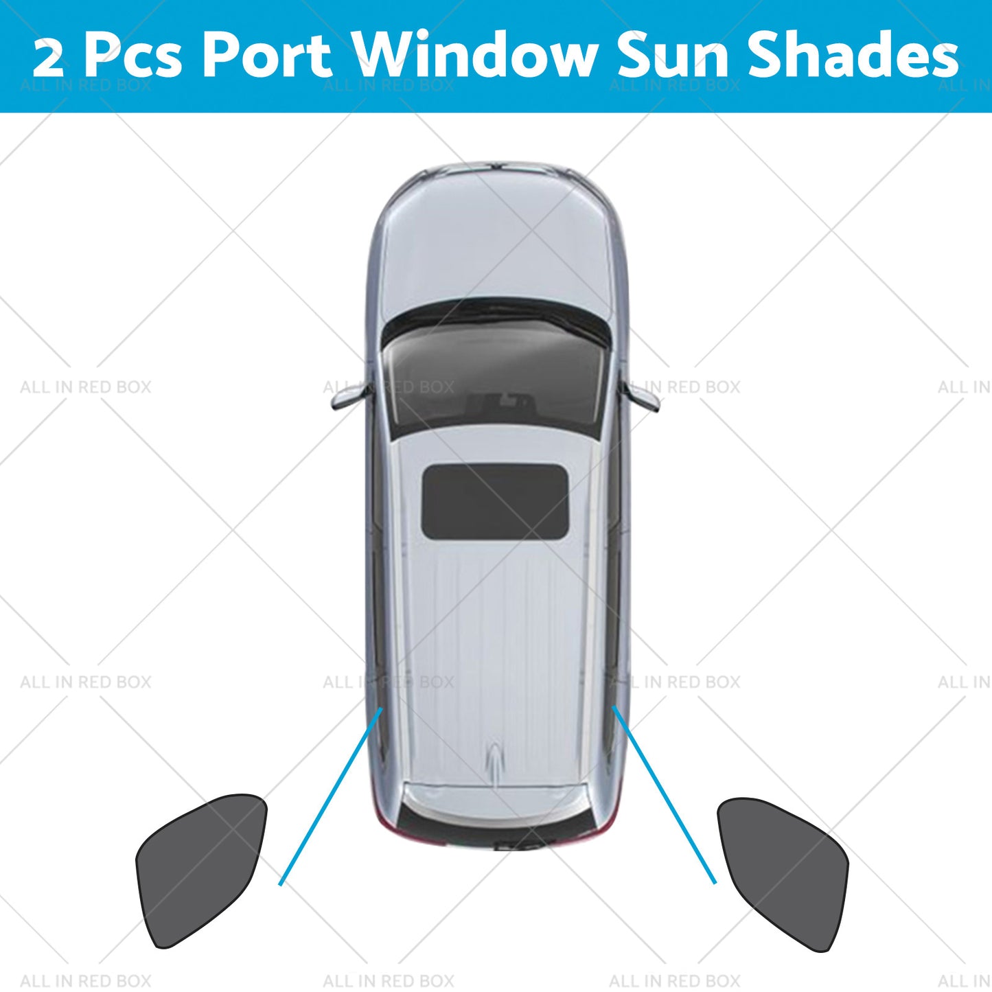 Car Window Magnetic Mesh Sun Shades Suitable for Mitsubishi Outlander 2021-23