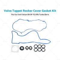 Valve Tappet Rocker Cover Gasket Kit Fits For Ford Falcon BA BF FG XR6 Turbo