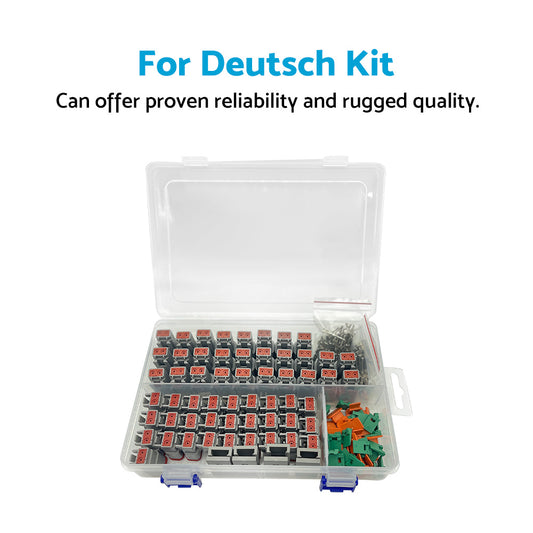 233Pcs Deutsch Kit DT 2 Way Series Connector Plug Waterproof Auto Marine DT2 Pin