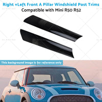 LeftRight Windshield A Pillar Post Trim Molding Suitable for Mini Cooper 02-08