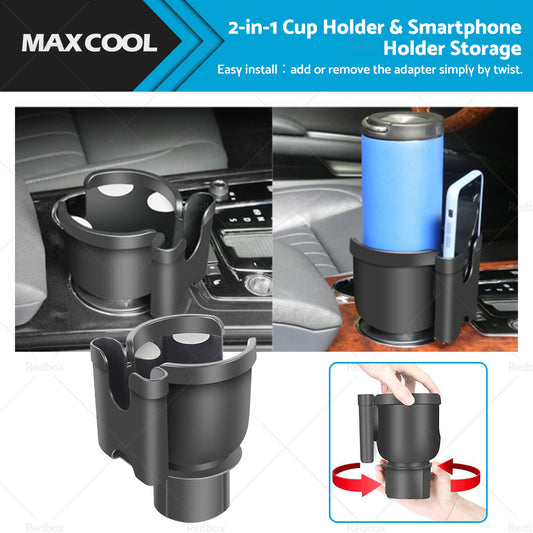 360¡ã Adjustable Expander Car Seat Cup Holder Water Bottle Stand Phone Storage