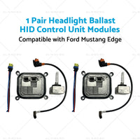 1 Pair Headlight Ballast HID Control Unit Modules Suitable for Ford Mustang Edge