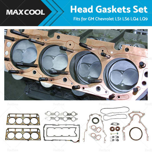 {{ LS Gasket Kit Head Gaskets Suitable For GM Chevrolet LS1 or LS6 or LQ4 or LQ9 or 4. 8 or 5. 3 or 5. 7 }} - Buy Car Parts Online at {{ Kaka Auto Parts }}.