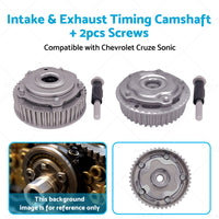 Intake  and  Exhaust Timing Camshaft Cam Gear Suitable for Chevrolet Cruze Sonic 1. 8