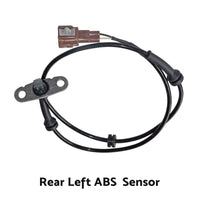 2 x ABS Sensors Rear Left  and  Right for Nissan Navara D22 D40 2005-2014 2.5L 4.0L