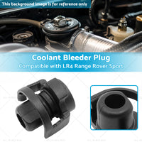 Coolant Bleeder Plug Suitable for Land Rover LR4 Range Rover Sport 3. 0L 5. 0L