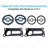 Engine Oil Cooler Filter Housing Gasket Seal Suitable for 2007-2012 Mazda CX-7