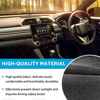 Dashboard Cover Pad Carpet Dash Mat Suitable for Honda CR-V CRV 2023 Without HUD