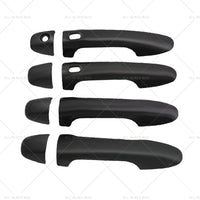 4PCS Door Handle Cover Matte Black Suitable For Toyota Hilux N80 2015-2021