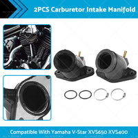 Carburetor Intake Manifold Boots Suitable For Yamaha V-Star XVS650 XVS400 98-16