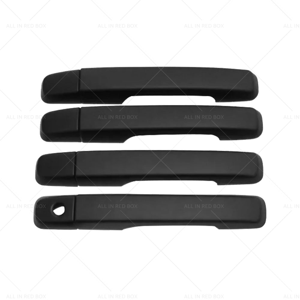 4PCS Door Handle Cover Trim Suitable for Isuzu D-Max DMax MUX MU-X 2012 - 2015