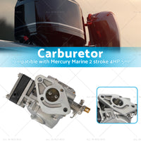 Carburetor Carb Suitable for Mercury Marine 2 stroke 4HP 5HP 3303-812648T