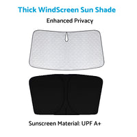 WindScreen Sun Shade Suitable for Toyota RAV4 19-24 6 Layer Thick UV Protection