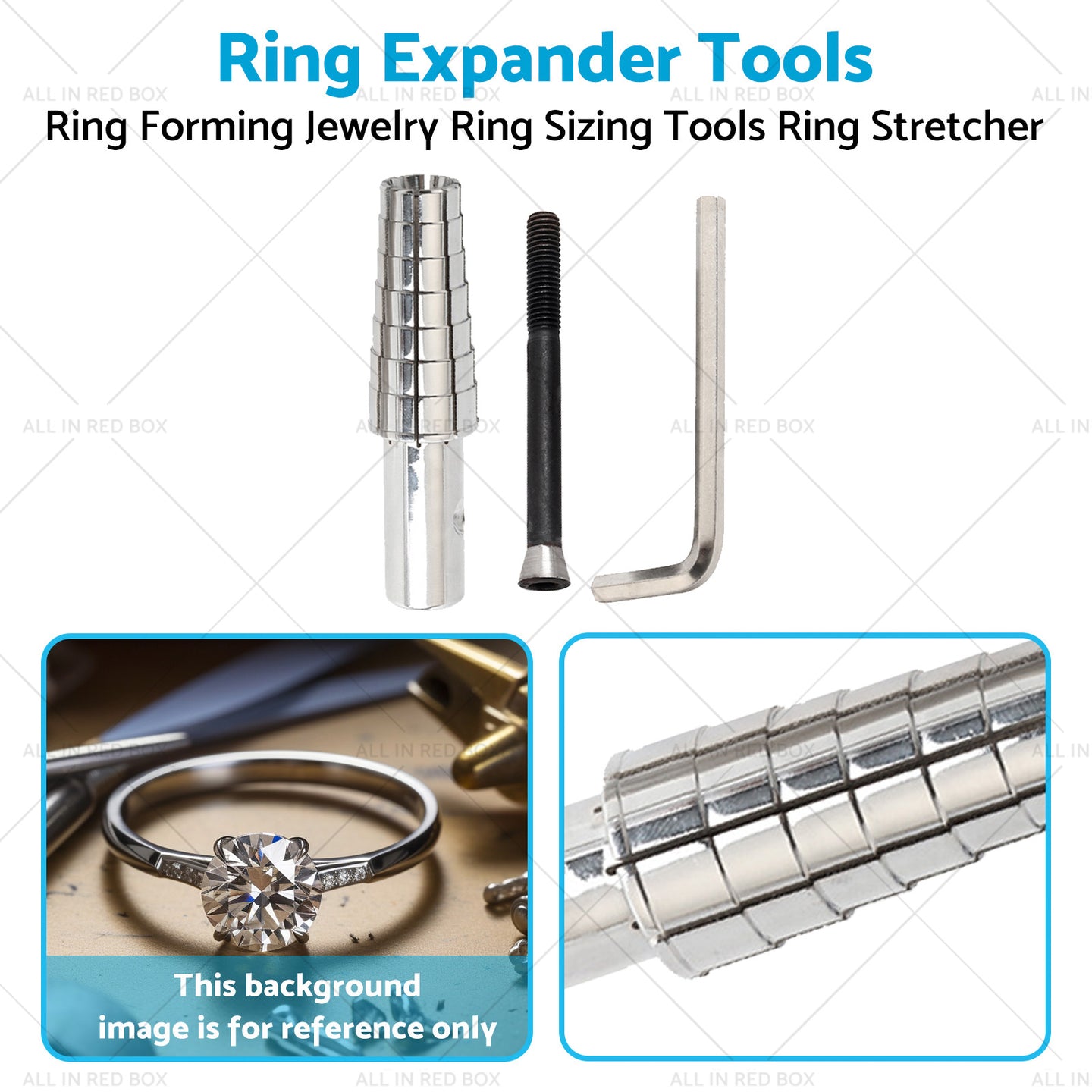 {{ Ring Expander Mandrel Ring Forming Jewelry Ring Stretcher Tool Ring Sizing Tools }} - Buy Car Parts Online at {{ Kaka Auto Parts }}.