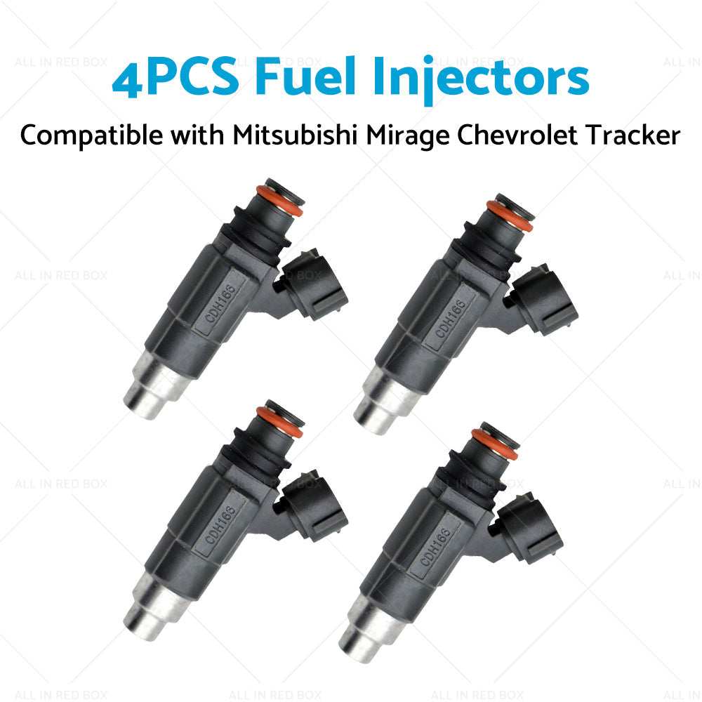 4PCS Fuel Injector CDH166 Suitable for Mitsubishi Mirage 1. 5L Suzuki Vitara 1. 6L