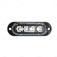 White Clearance Light Side Marker 4 LED Suitable For Truck Trailer Caravan Lamp