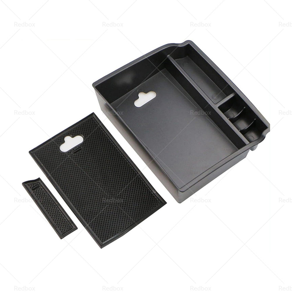 Car Armrest Storage Center Console Tray Box Suitable For Toyota Fortuner Hilux