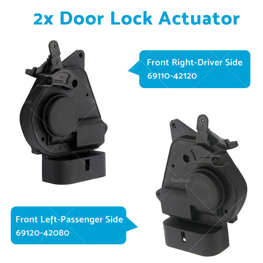 LH RH Front Door Lock Actuator Suitable For Toyota RAV4 69120-42080 69110-42120